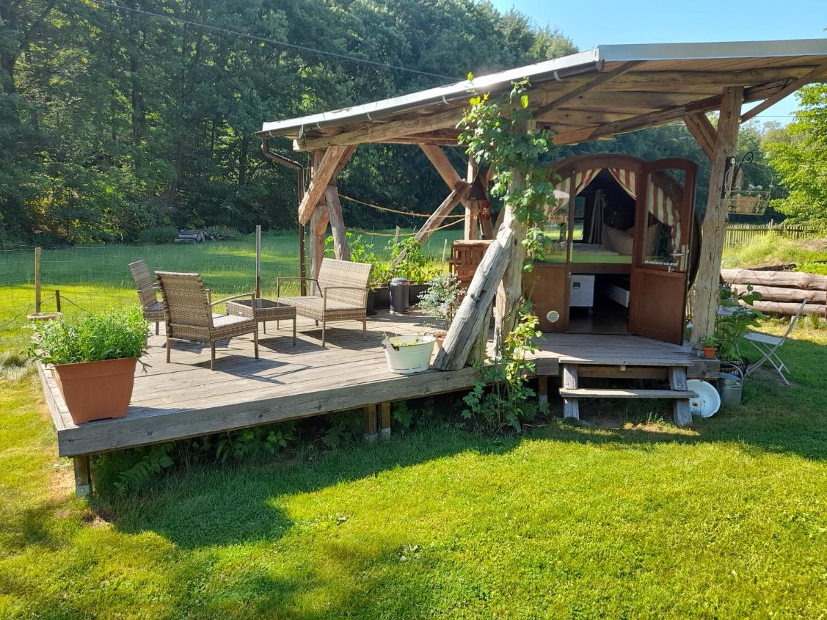 Schlummerfass An Der Bockmuehle Hohnstein Eksteriør billede